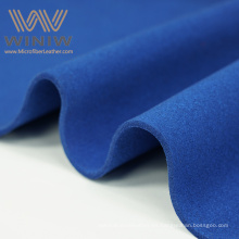 Cuero de gamuza sintético de microfibra sintética de alta calidad de tela de gamuza azul